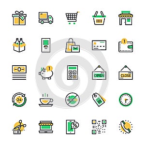 Shopping Vector Icons 1